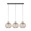 Trio lights GILA pendant light beige, 3-light sources