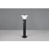 Reality lights Gorda outdoor floor lamp LED black, 1-light source, Motion sensor