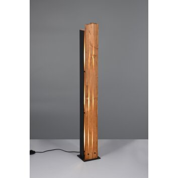 Trio lights Karuni floor lamp Light wood, 3-light sources