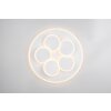 Trio lights Mandala ceiling light LED white, 1-light source, Remote control