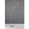 Trio lights Marley floor lamp matt nickel, 5-light sources