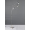 Trio lights Marley floor lamp matt nickel, 5-light sources