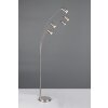 Trio lights Marley floor lamp matt nickel, 5-light sources