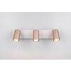 Trio lights Marley ceiling spotlight brown, 3-light sources