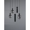 Trio lights Mataro pendant light black, 5-light sources