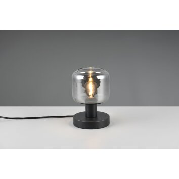 Trio lights Mataro table lamp black, 1-light source