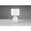 Reality lights Melva table lamp white, 1-light source