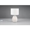 Reality lights Melva table lamp white, 1-light source