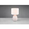 Reality lights Melva table lamp white, 1-light source