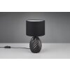 Reality lights Melva table lamp black, 1-light source