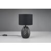 Reality lights Melva table lamp black, 1-light source