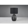 Reality lights Melva table lamp black, 1-light source