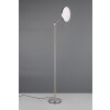 Reality lights Mondello floor lamp LED matt nickel, 1-light source