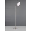 Reality lights Mondello floor lamp LED matt nickel, 1-light source