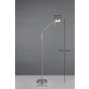 Reality lights Moreno floor lamp LED matt nickel, 1-light source