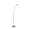 Reality lights Moreno floor lamp LED matt nickel, 1-light source