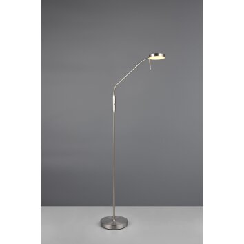 Reality lights Moreno floor lamp LED matt nickel, 1-light source