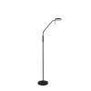 Reality lights Moreno floor lamp LED black, 1-light source