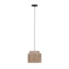 Trio lights SMILLA pendant light black, 1-light source