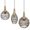 Trio lights SORAYA pendant light antique brass, 3-light sources