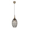 Trio lights SORAYA pendant light antique brass, 1-light source