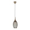 Trio lights SORAYA pendant light antique brass, 1-light source