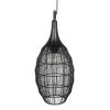 Trio lights SORAYA pendant light black, 1-light source