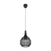 Trio lights SORAYA pendant light black, 1-light source