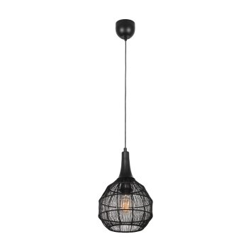 Trio lights SORAYA pendant light black, 1-light source