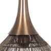 Trio lights SORAYA pendant light antique brass, 1-light source