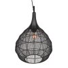 Trio lights SORAYA pendant light black, 1-light source