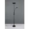 Reality lights Spock floor lamp LED black, 2-light sources