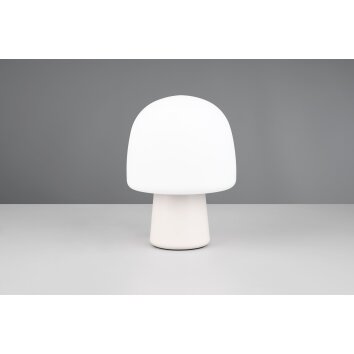 Mushroom Shaped  Trio lights Steen table lamp grey, 1-light source