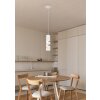 Trio lights Stream pendant light white, 1-light source