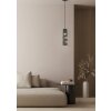 Trio lights Stream pendant light black, 1-light source