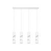 Trio lights Stream pendant light white, 4-light sources