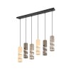 Trio lights Stream pendant light colourful, 6-light sources