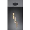 Trio lights Stream pendant light colourful, 3-light sources