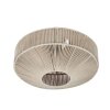 Trio lights SVEA ceiling light beige, 1-light source