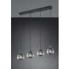 Trio lights Tarifa pendant light black, 4-light sources