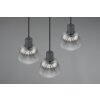 Trio lights Tarifa pendant light black, 3-light sources