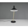 Trio lights Traveller table lamp black-gold, 1-light source