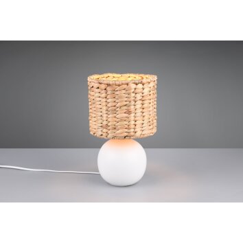 Trio lights Vina table lamp white, 1-light source