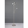 Trio lights Willis floor lamp LED matt nickel, 2-light sources