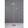 Trio lights Willis floor lamp LED matt nickel, 2-light sources