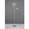 Trio lights Willis floor lamp LED matt nickel, 2-light sources