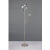 Trio lights Willis floor lamp LED matt nickel, 2-light sources