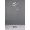 Trio lights Willis floor lamp LED matt nickel, 2-light sources