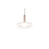 Trio lights Celeste pendant light LED brown, 1-light source