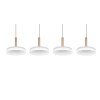 Trio lights Celeste pendant light LED brown, 1-light source